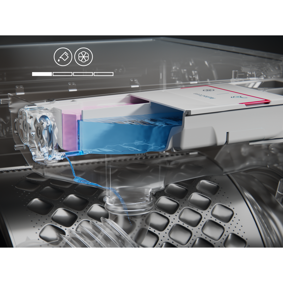 7000 ProSteam® Autodose 9 kg Washing Machine Front loader washing