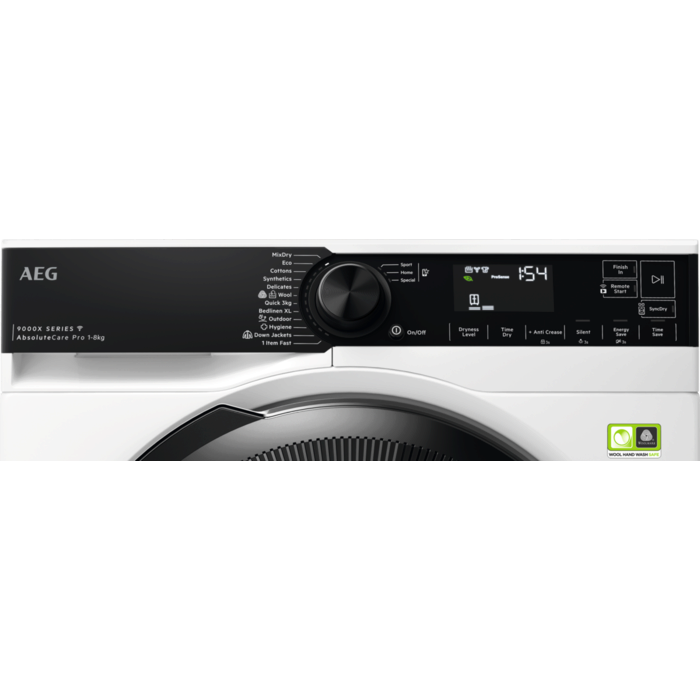 AEG - Heat pump dryer - TR948V4BC