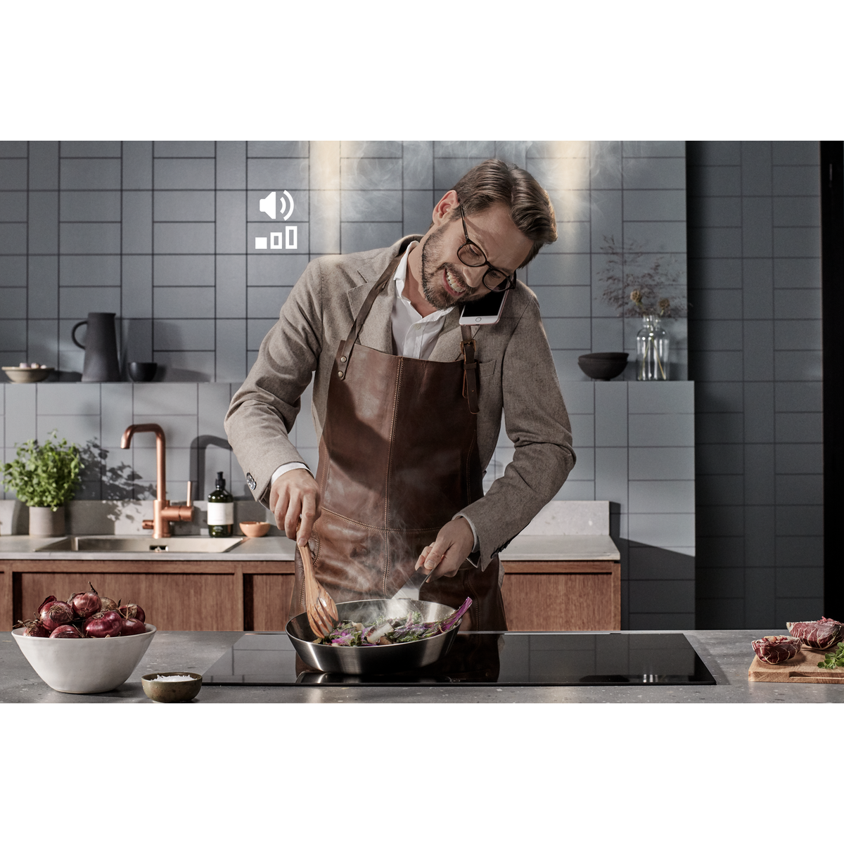 AEG - Black cooker hood - DVE5971HR