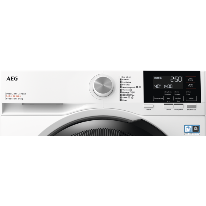 AEG - Freestanding washer dryer - LWR7185M4B