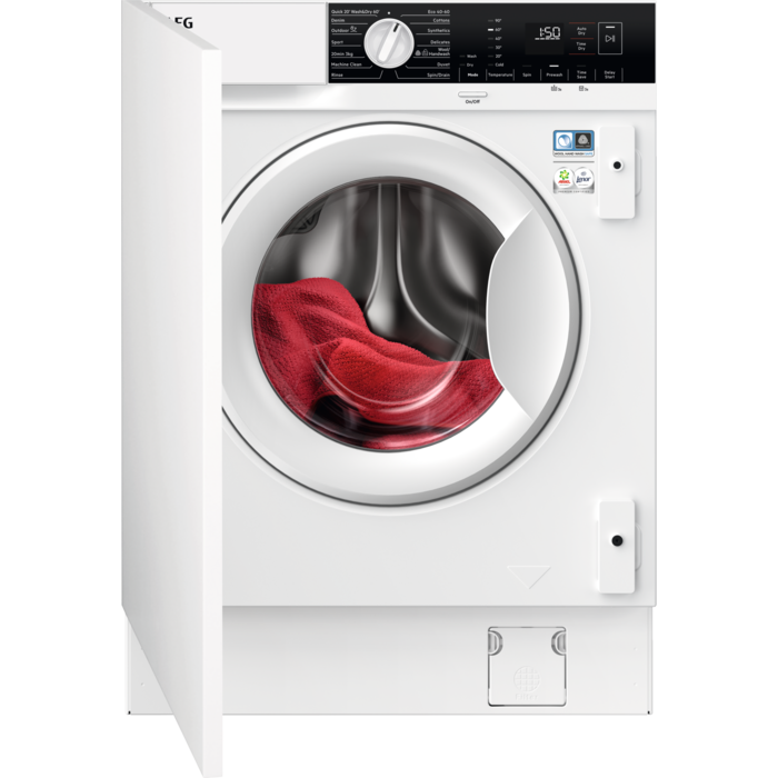 AEG - Integrated washer dryer - LX6WG74634BI