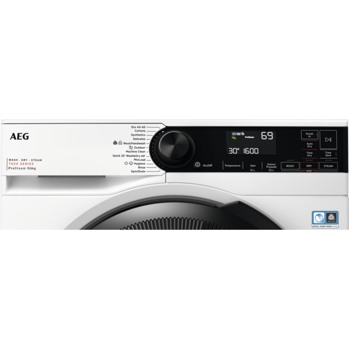 AEG - Freestanding washer dryer - LWR7496O4B
