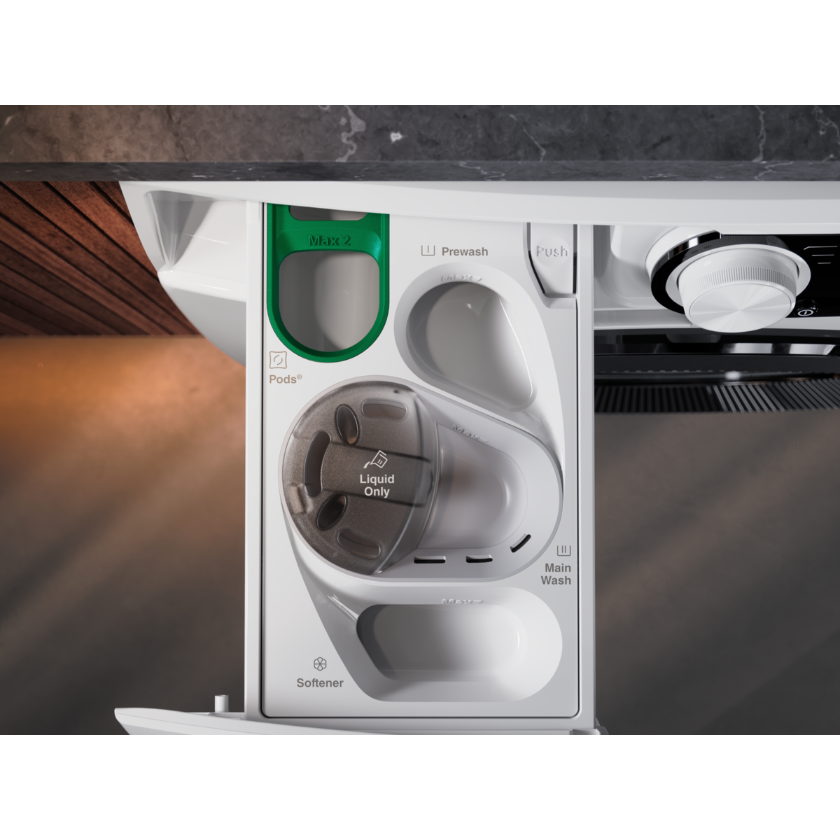 AEG - Freestanding washer dryer - LWR8585M5UD