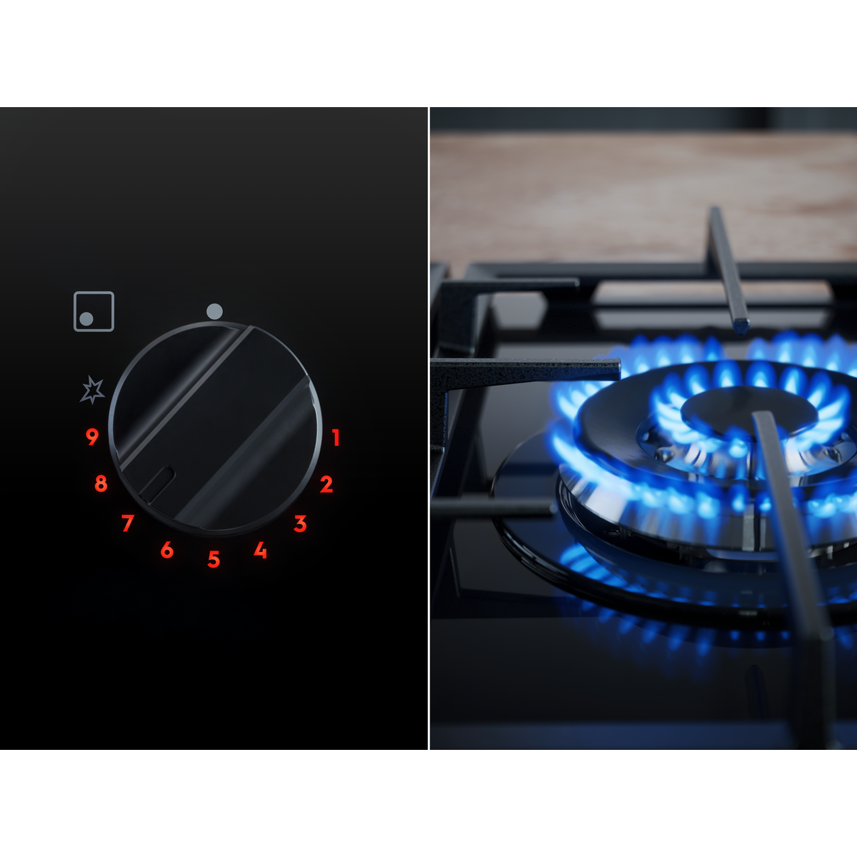 AEG - Gas hob - HGB75520SM