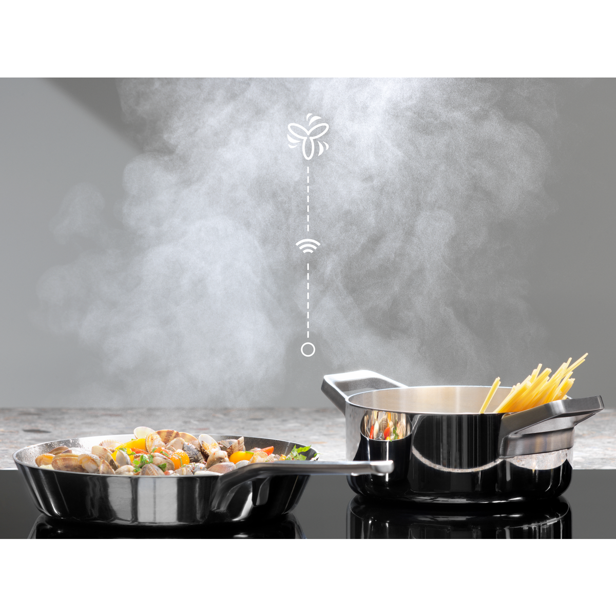 AEG - Black cooker hood - DVE5971HR