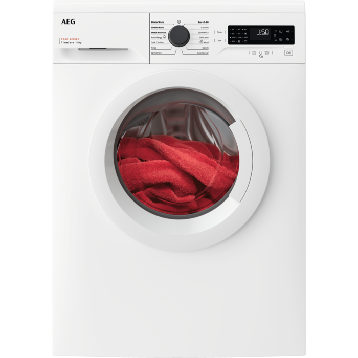 AEG - Front loader washing machine - LFX50844B