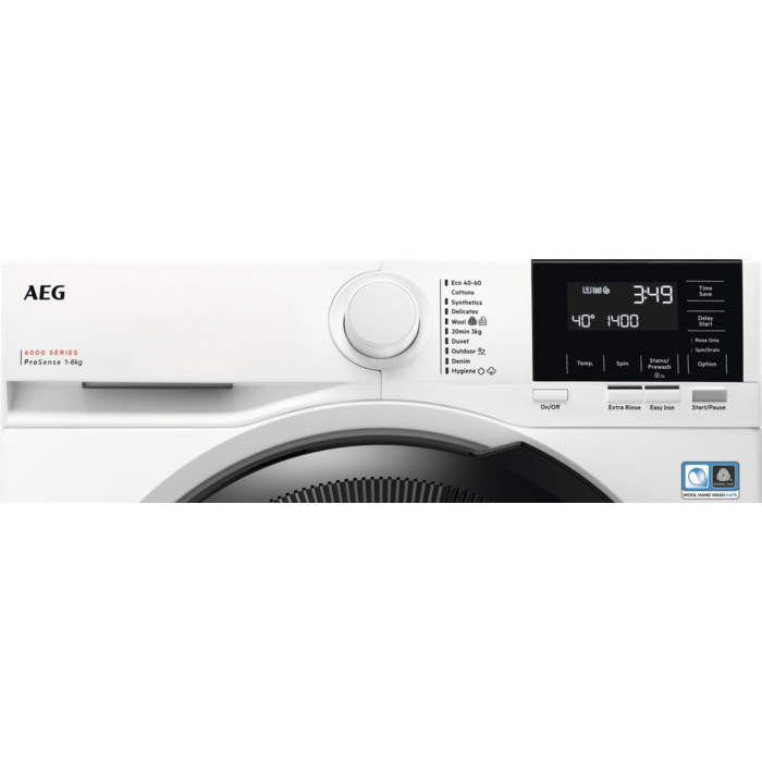 AEG - Front loader washing machine - LFR61844B