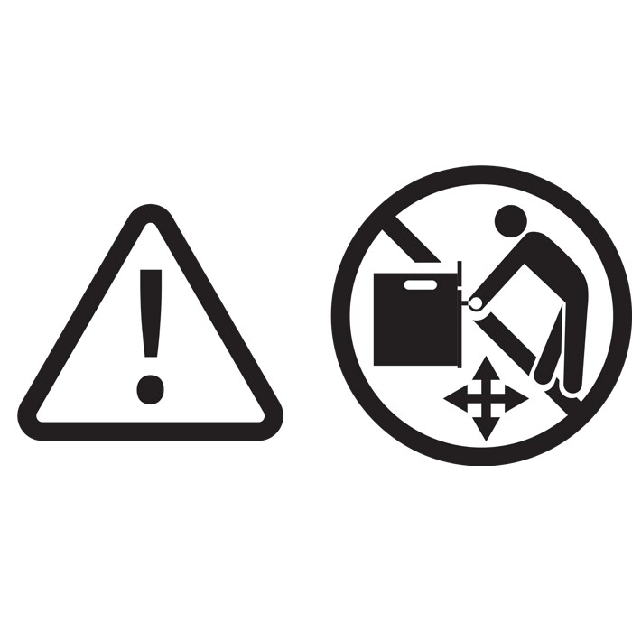 CAUTION: Never pull the appliance by the oven handle.