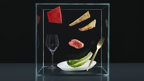 A diagram showing the components of a great tasting meal