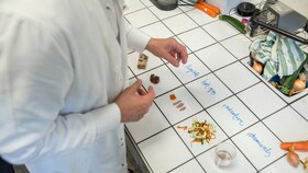 Hervé in his lab