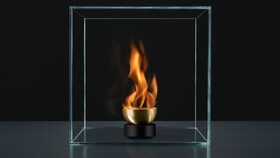A life image of a flame